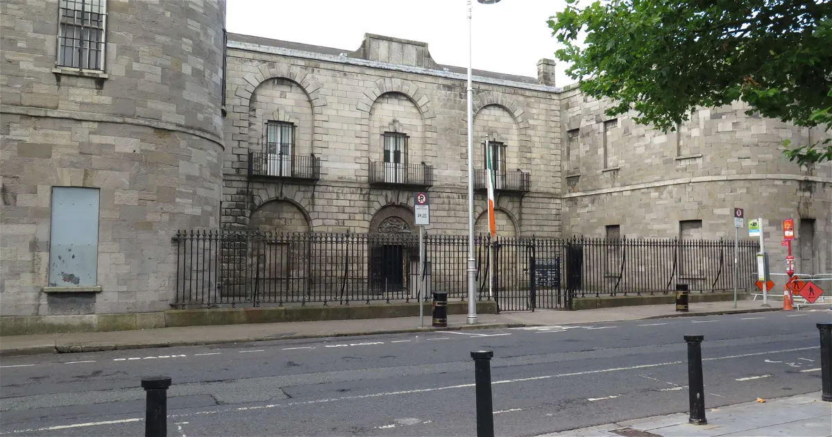 Kilmainham Gaol Museum exterior showing historic Victorian prison architecture