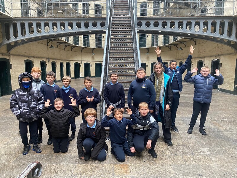 Large group coordination for Kilmainham Gaol educational prison tours